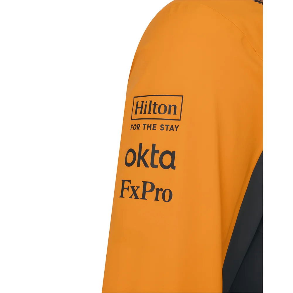 2025 McLaren F1 Team Waterproof Rain Jacket (Phantom)