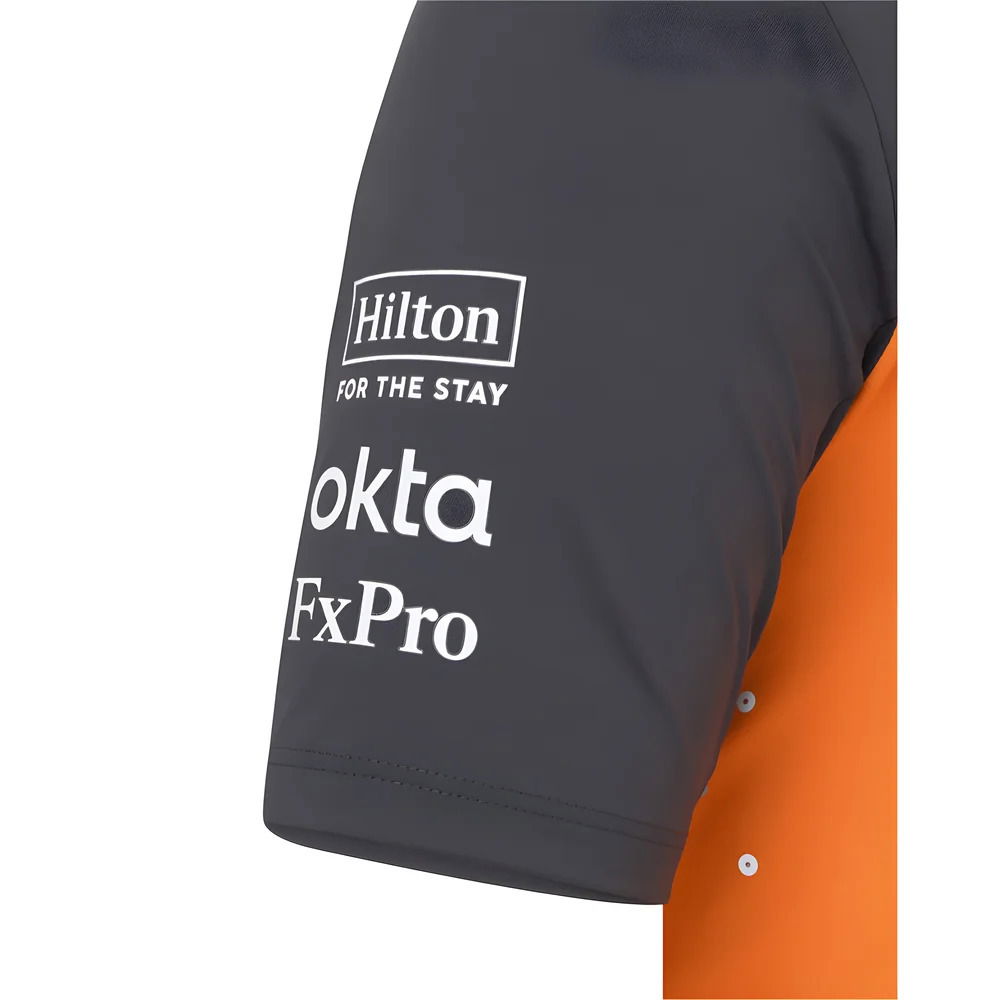 2025 McLaren F1 Team Polo Shirt Oscar Piastri (Autumn Glory/Phantom)