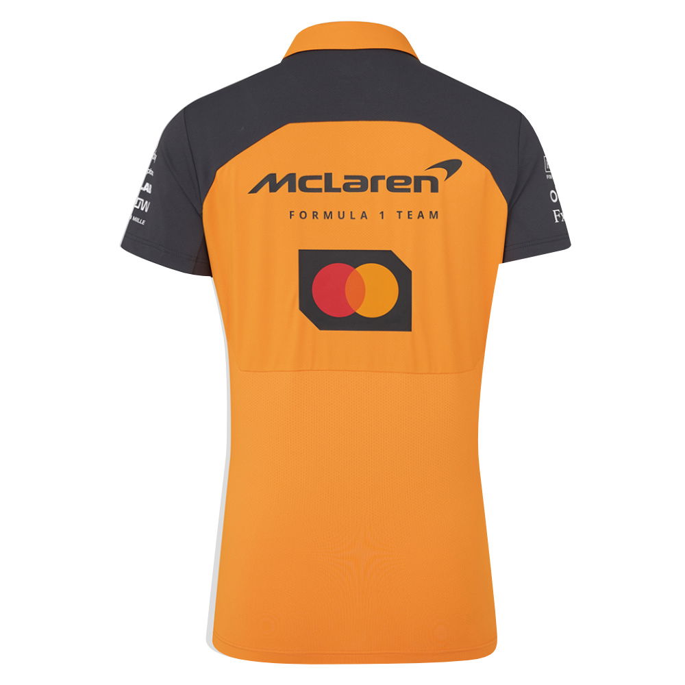 2025 McLaren F1 Team Polo Shirt (Autumn Glory) - Ladies