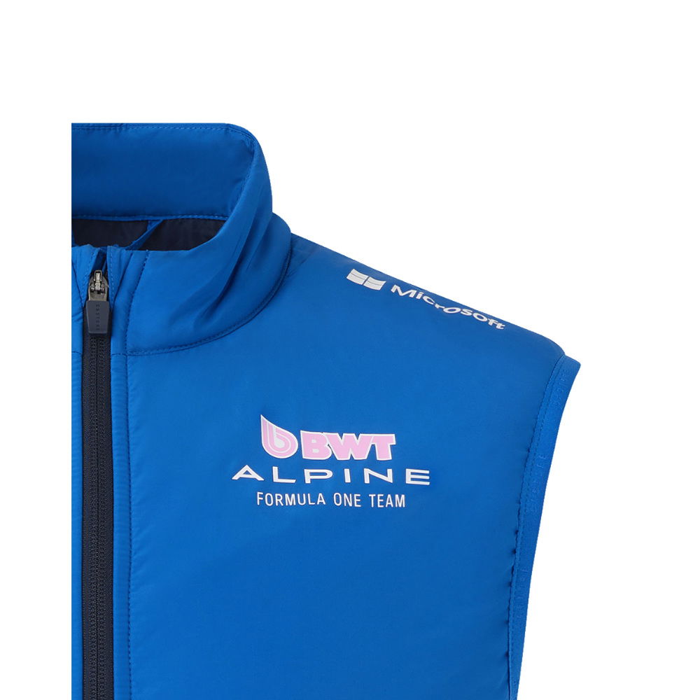 2025 Alpine Racing Hybrid Gilet (Lapis Blue)