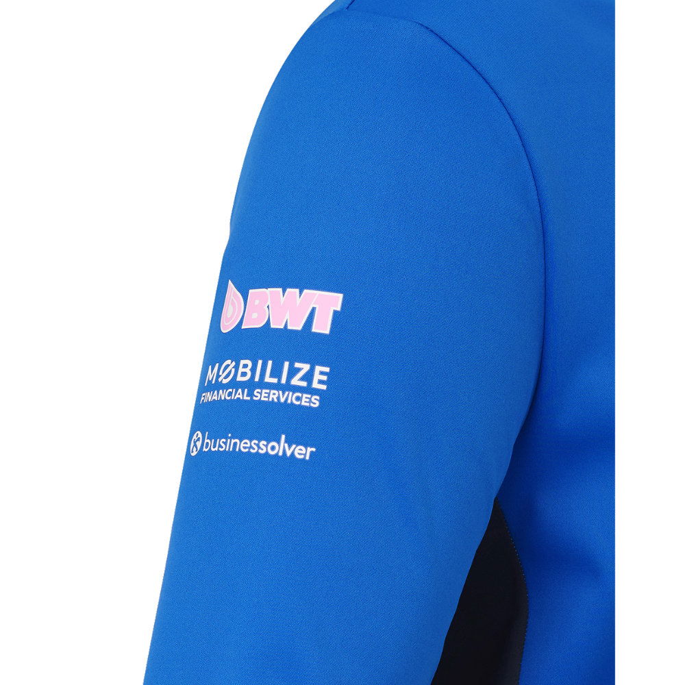 2025 Alpine F1 Soft Shell Jacket (Blue)