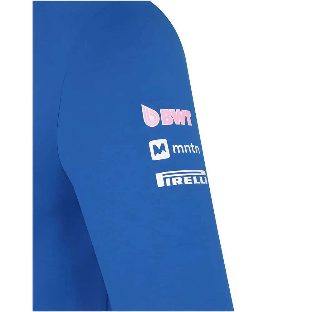 2025 Alpine Racing F1 Team Full Zip Hoodie (Lapis Blue)