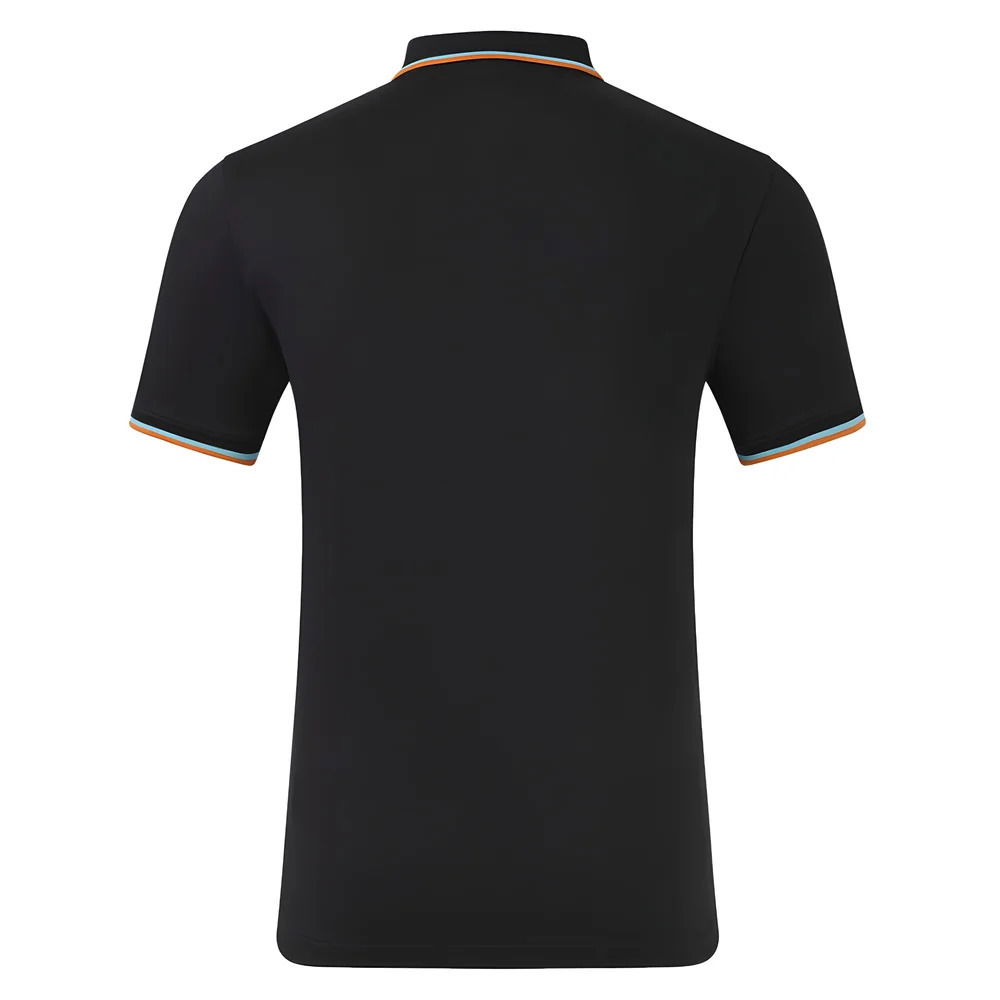 2025 McLaren F1 Core Essentials Polo Shirt (Black)