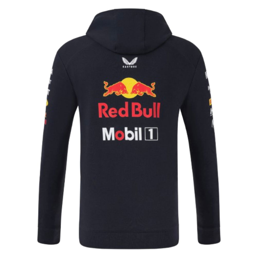 2025 Red Bull Racing F1 Team Full Zip Hooded Sweatshirt (Navy)