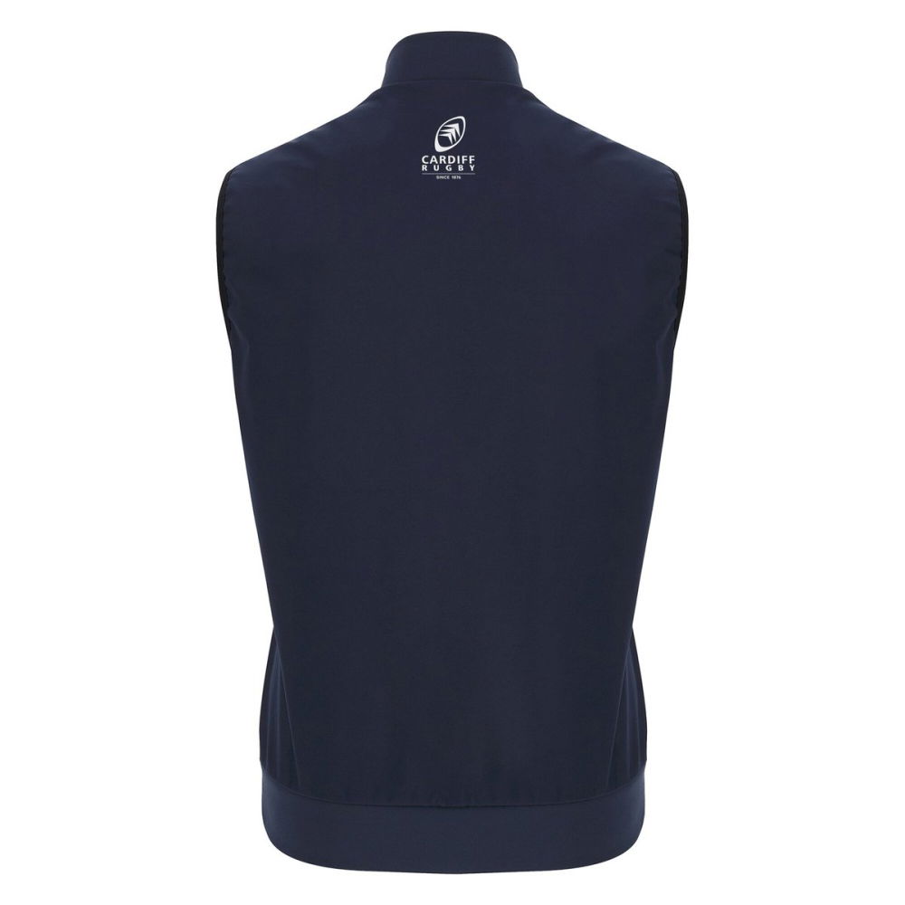 2024-2025 Cardiff Blues Ath Rugby Padded Jacket (Navy)