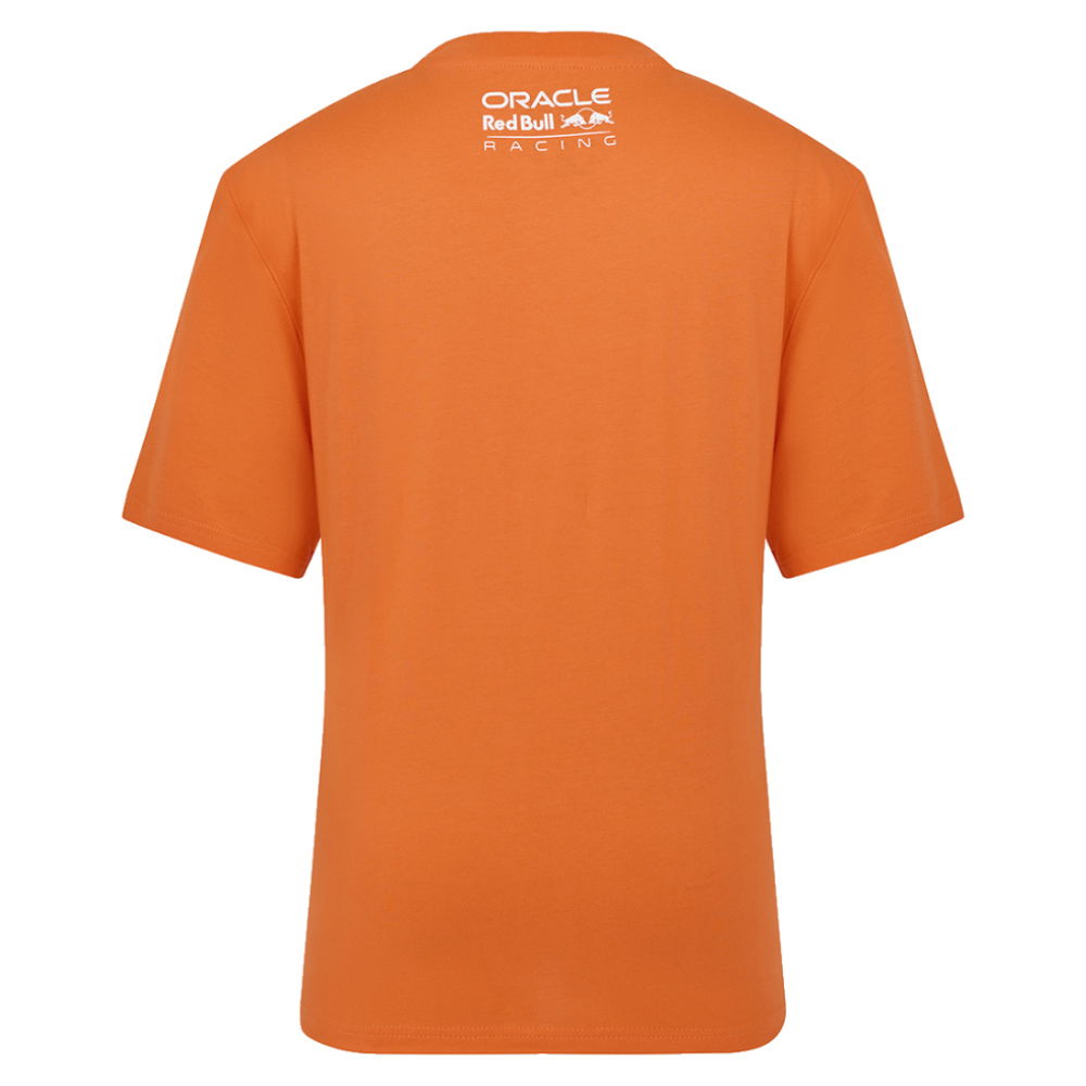 2025 Red Bull Racing Max Verstappen Puzzle T-Shirt (Orange) - Kids