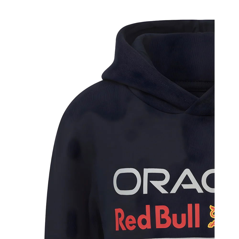 2025 Red Bull Racing Large Front Logo Hoodie (Night Sky) - Kids