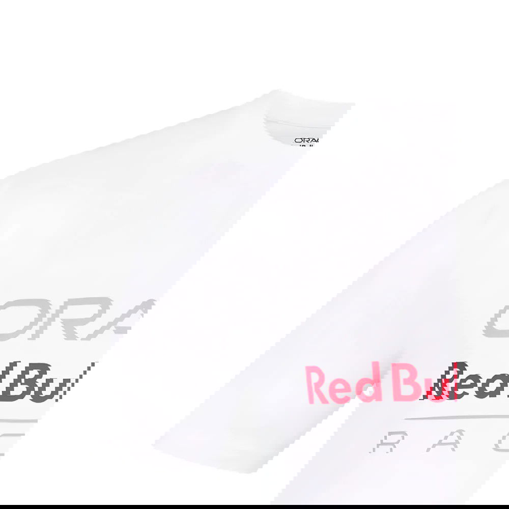 2025 Red Bull Racing Large Front Logo Tee (Bright White)