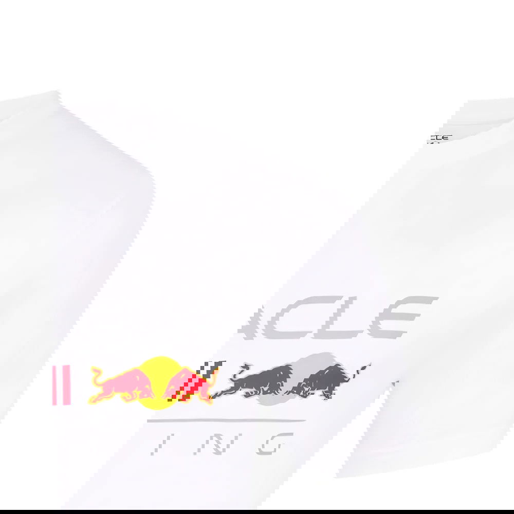 2025 Red Bull Racing Large Front Logo Tee (Bright White)