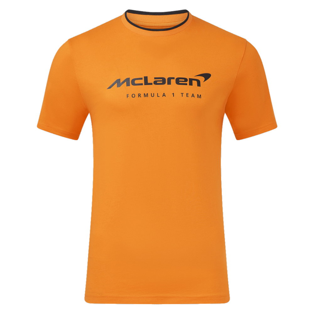 2025 McLaren F1 Mens Core Essentials T-Shirt - Autumn Glory (Your Name)