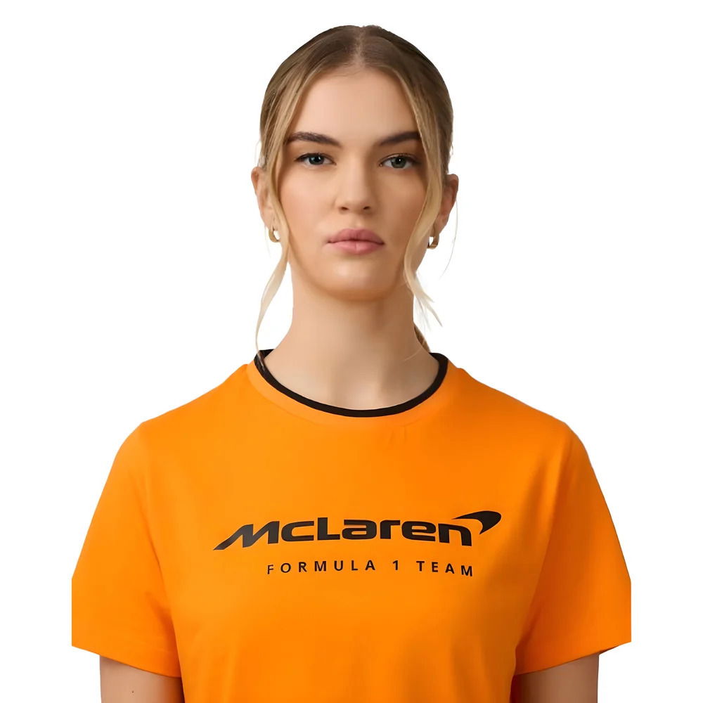 2025 McLaren F1 Core Essentials T-shirt - Autumn Glory (Womens)