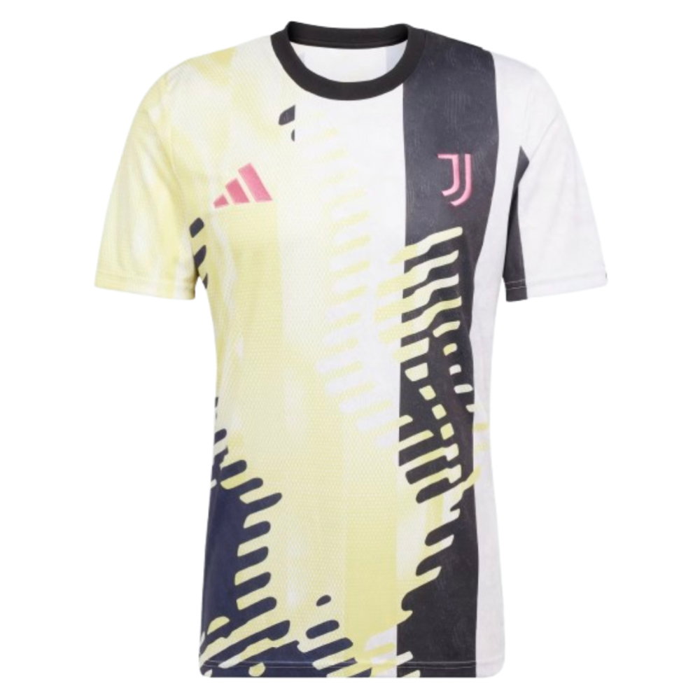 2025 Juventus Pre-Match Shirt (Yellow) (Lehmann 7)