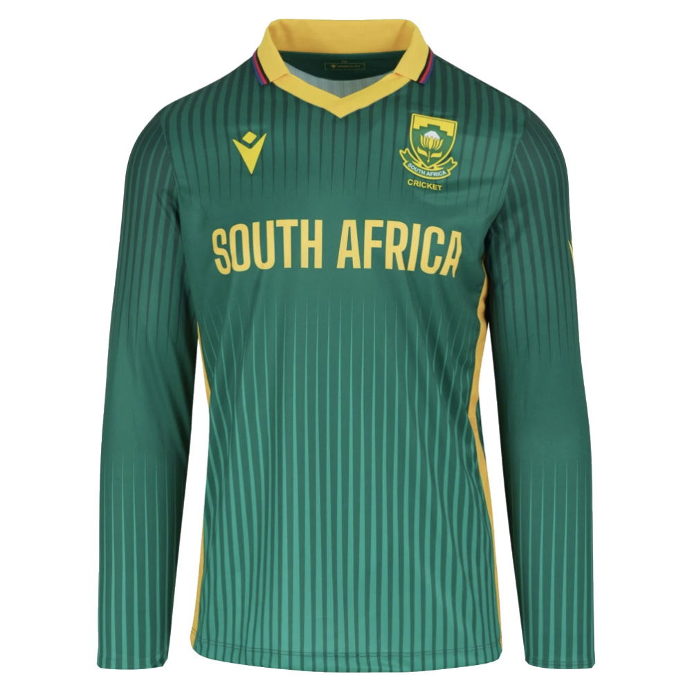 2025-2026 CSA Proteas Match Day ODI Long Sleeve Cricket Shirt (Your Name)