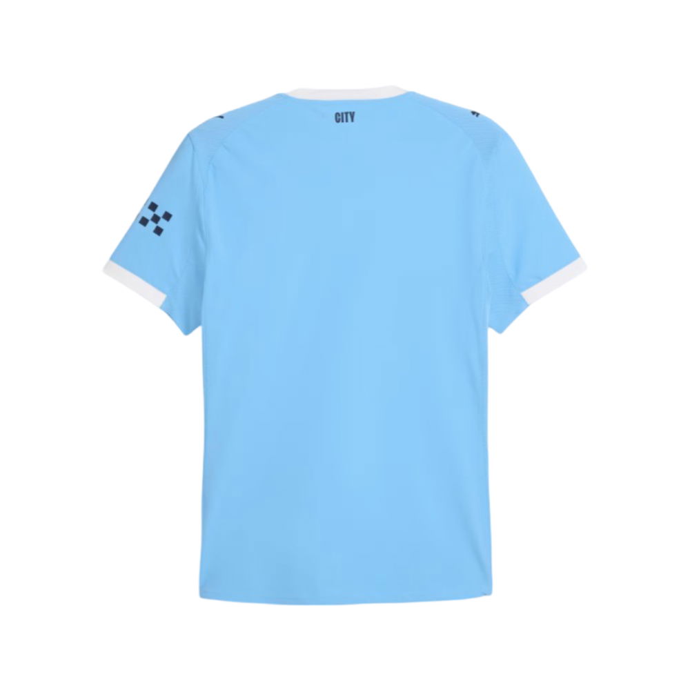 2025-2026 Man City Authentic Home Shirt (Hemp 11)