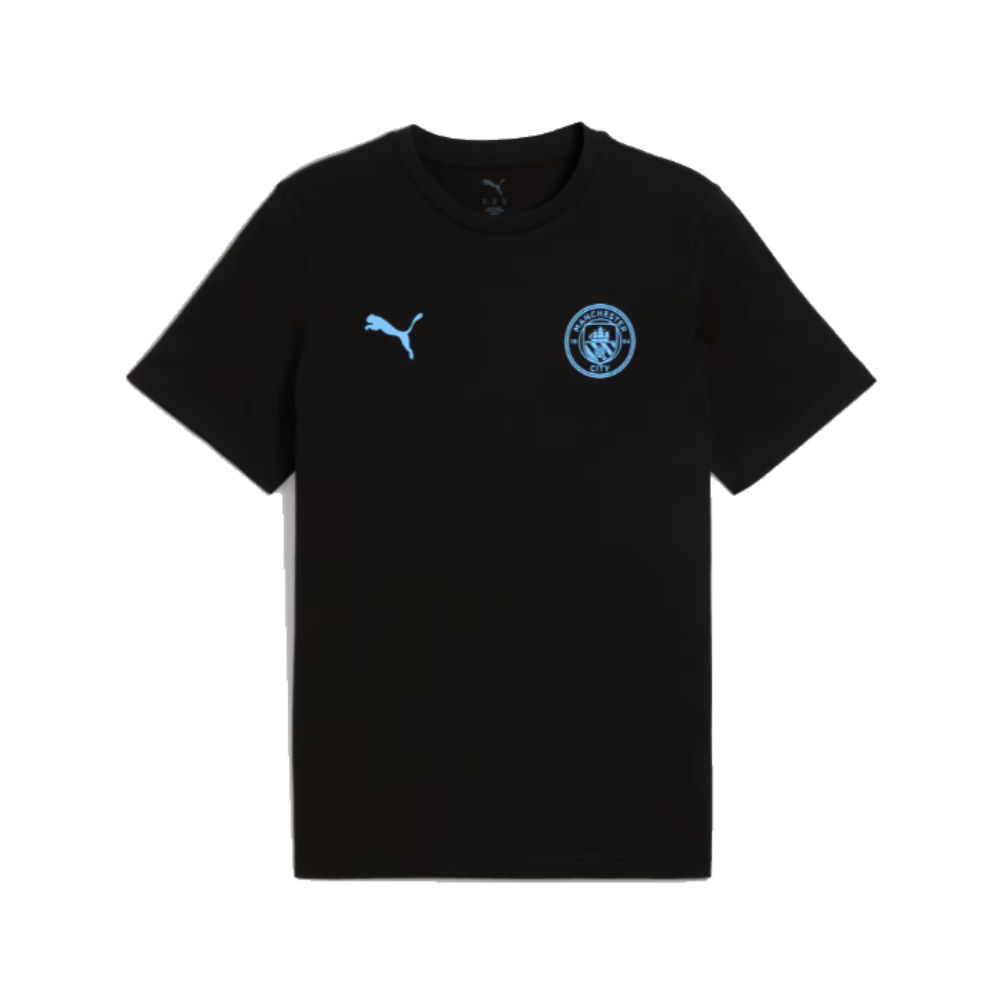 2025-2026 Man City FtblESS Tee (Black) (Hemp 11)