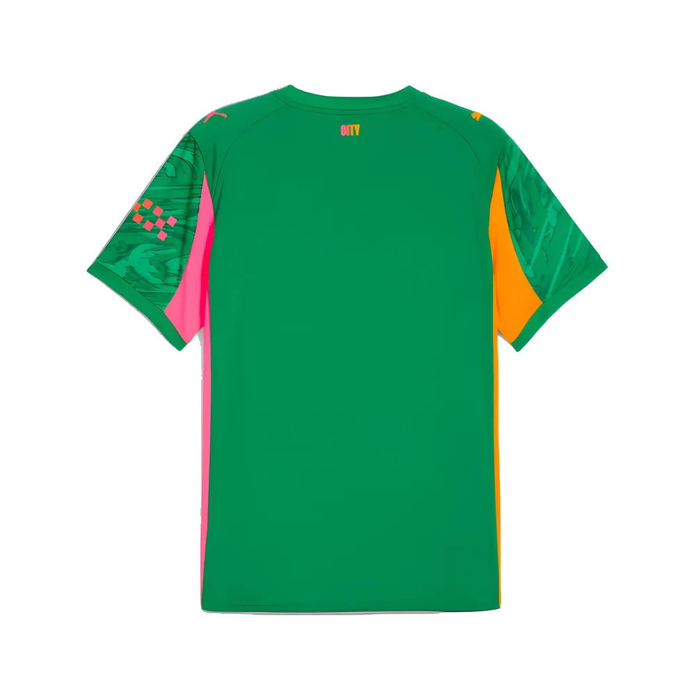 2025-2026 Man City Goalkeeper Away Shirt (Green) (Ortega Moreno 18)