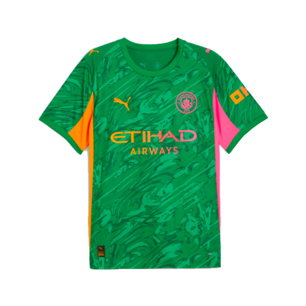 2025-2026 Man City Goalkeeper Away Shirt (Green) (Ortega Moreno 18)
