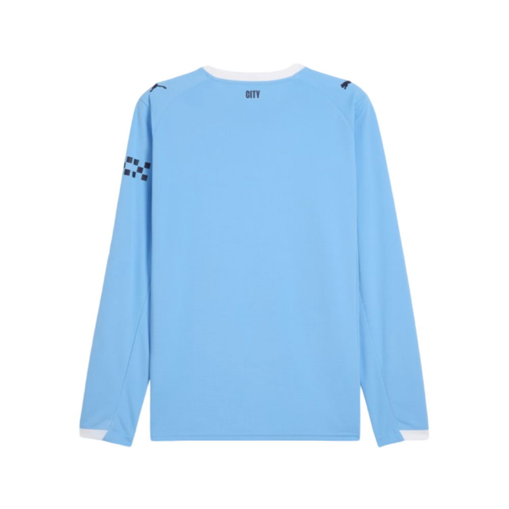 2025-2026 Man City Long Sleeve Home Shirt