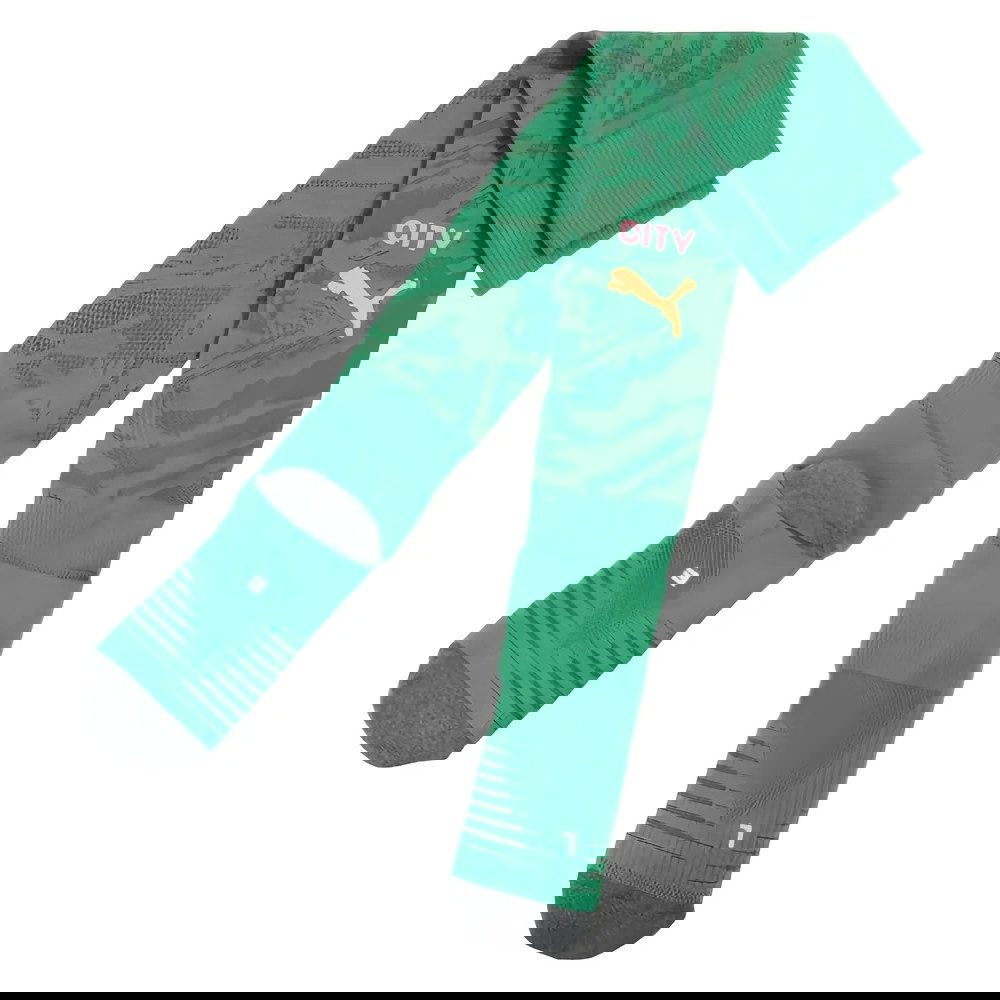 2025-2026 Man City Goalkeeper Away Socks (Green)