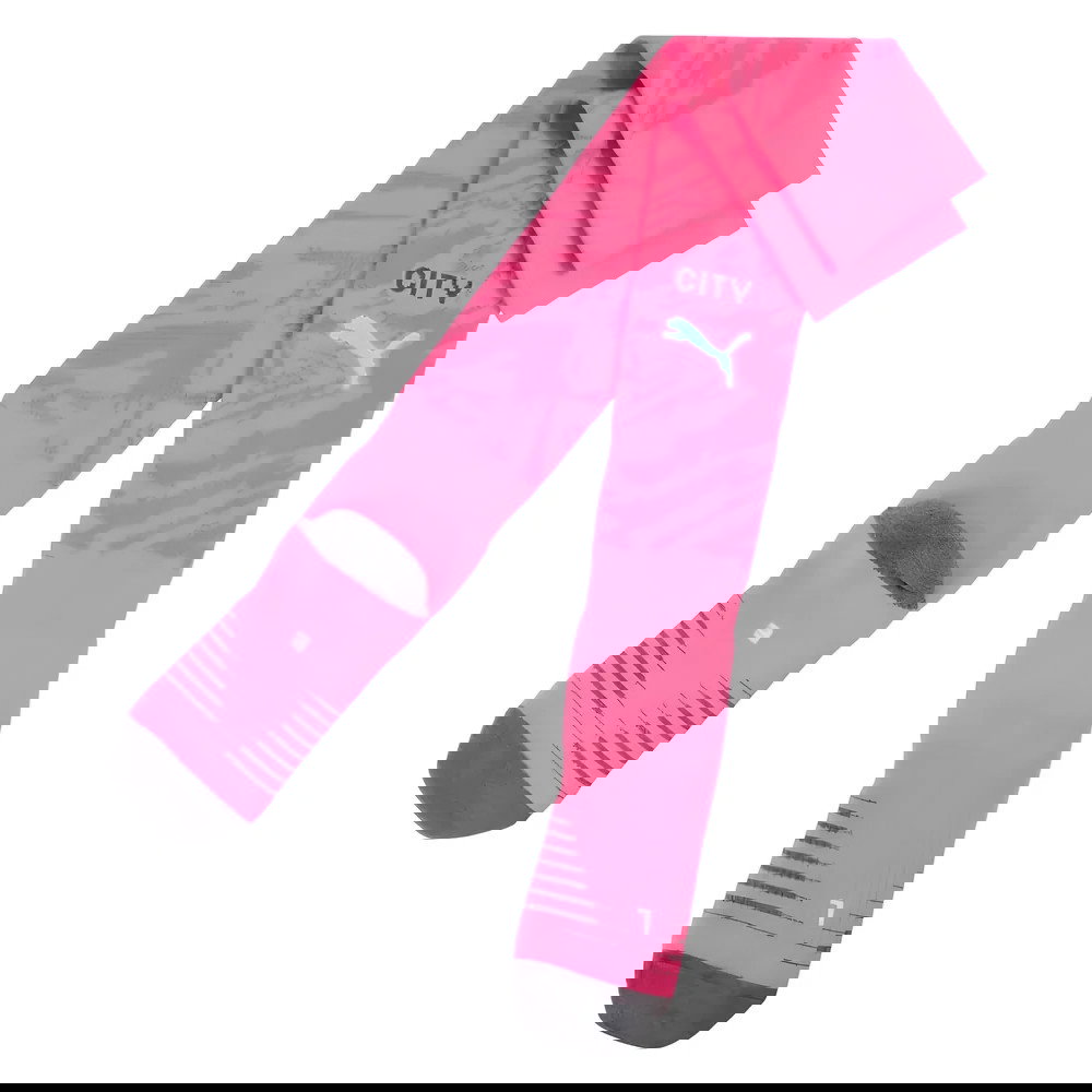 2025-2026 Man City Goalkeeper Home Socks (Pink)
