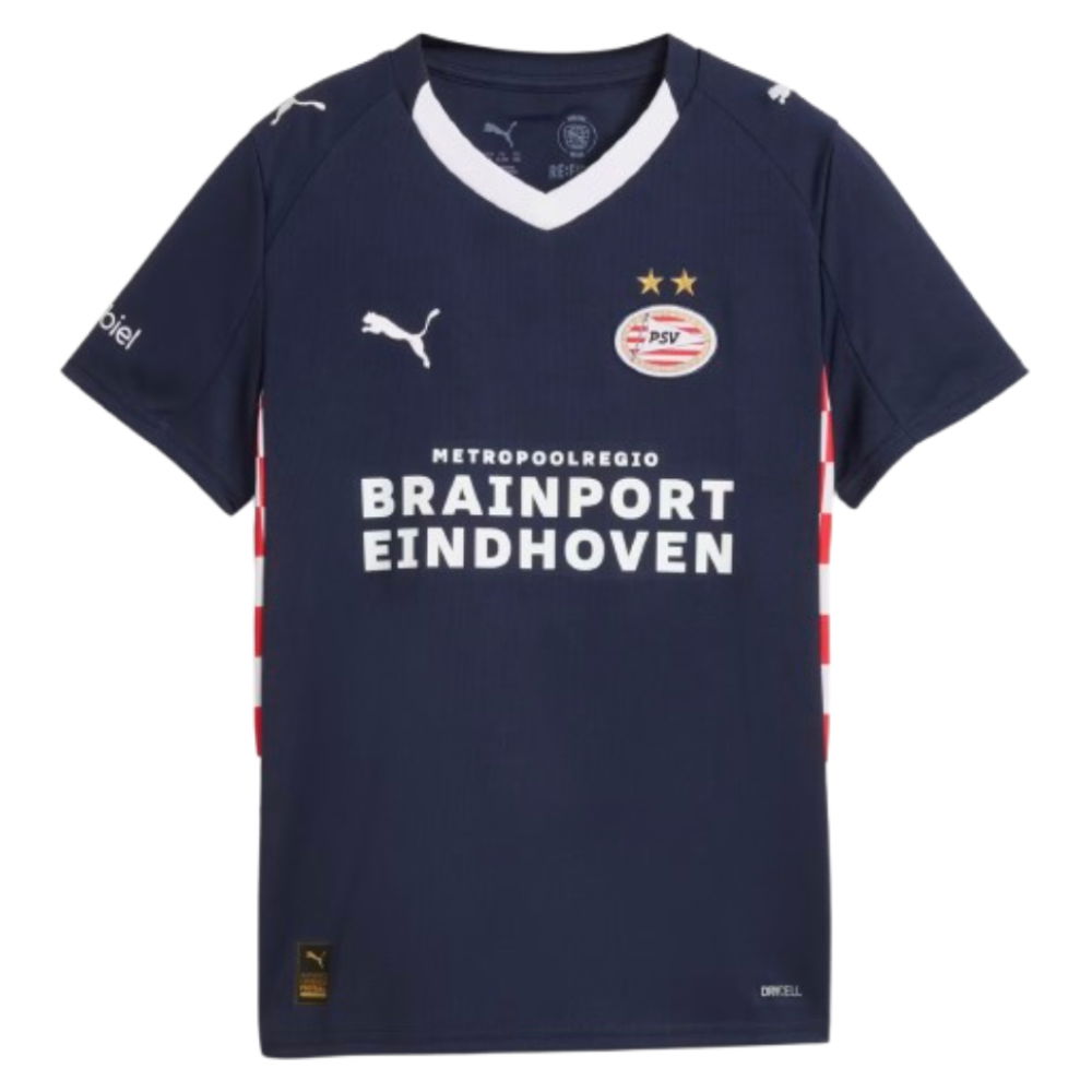 2025-2026 PSV Eindhoven Away Shirt (Kids) (Your Name)