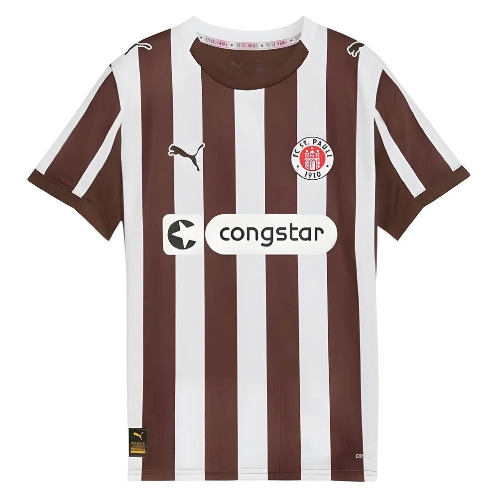2025-2026 St Pauli Home Shirt (Kids) (Your Name)