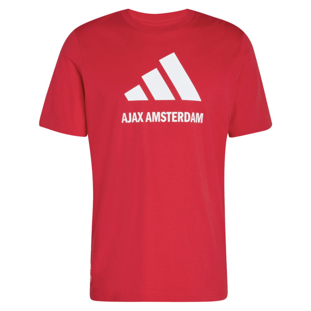 2025-2026 Ajax Seasonal Graphic Tee (Bold Red) (Your Name)