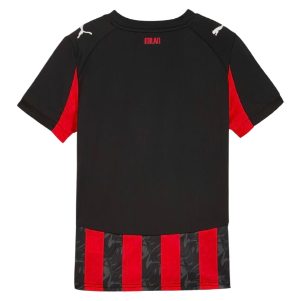 2025-2026 AC Milan Home Shirt (Kids) (Reijnders 14)