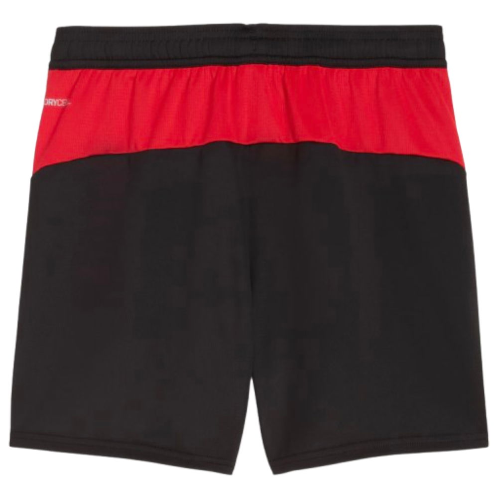 2025-2026 AC Milan Home Shorts (Black) - Kids