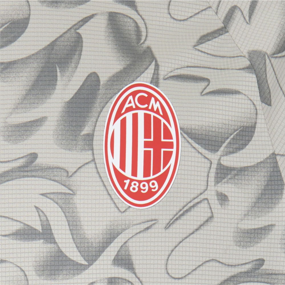 2025-2026 AC Milan Warm Up Jersey (Smokey Gray) (Pulisic 11)
