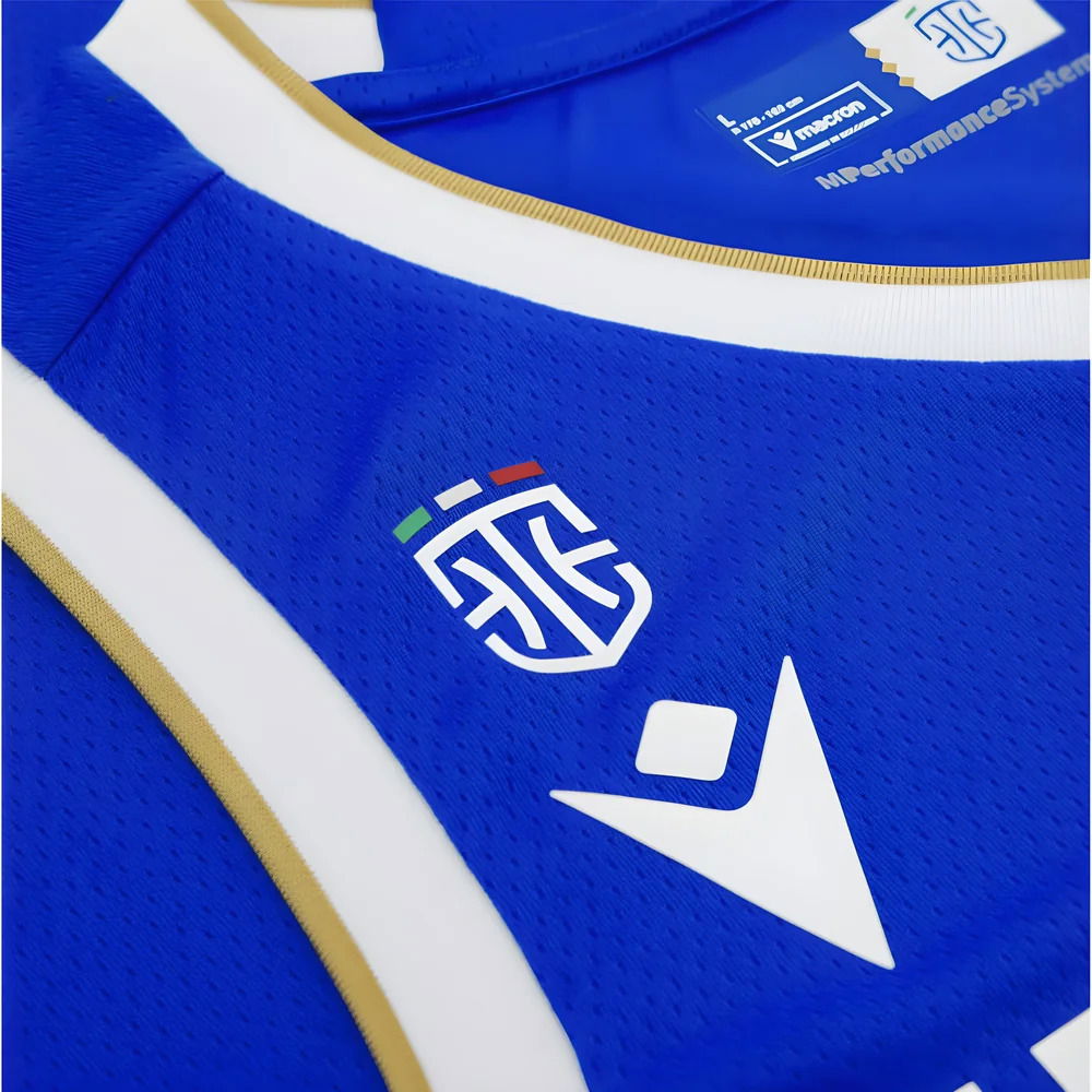 2025-2026 Italy FIP Basketball Away Jersey (Blue)