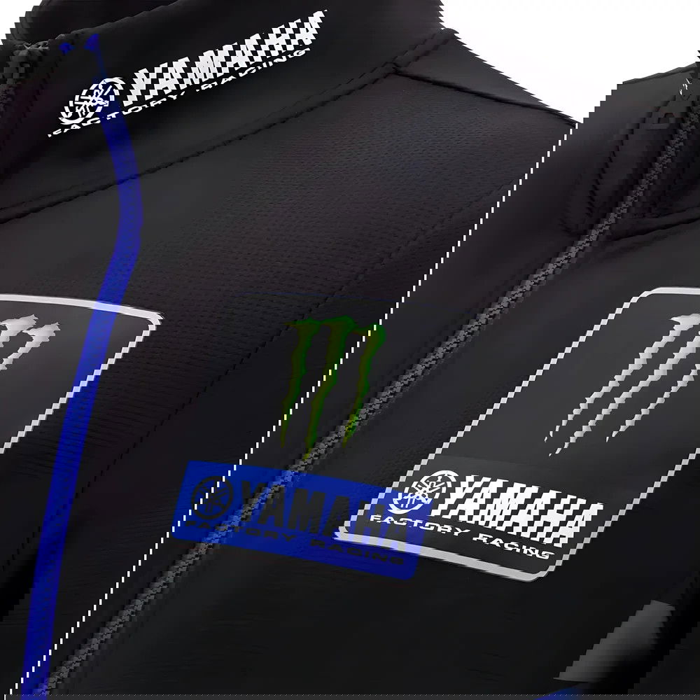 2025 Yamaha Racing Ath Team Full Zip Tech Sweat (Black)