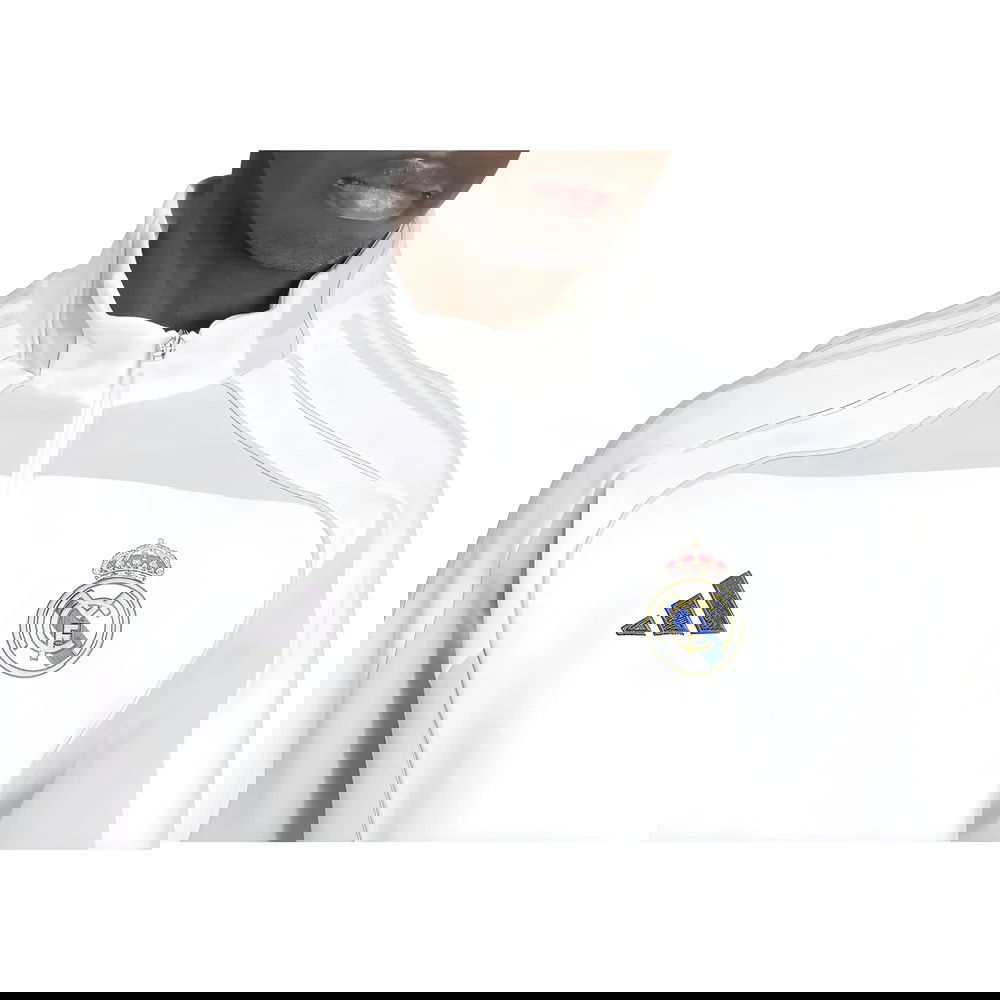 2025-2026 Real Madrid Track Top Urban Purist (White)