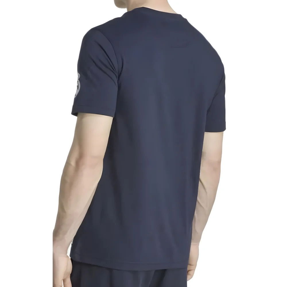 2025-2026 Real Madrid US Tee (Navy) (Figo 10)