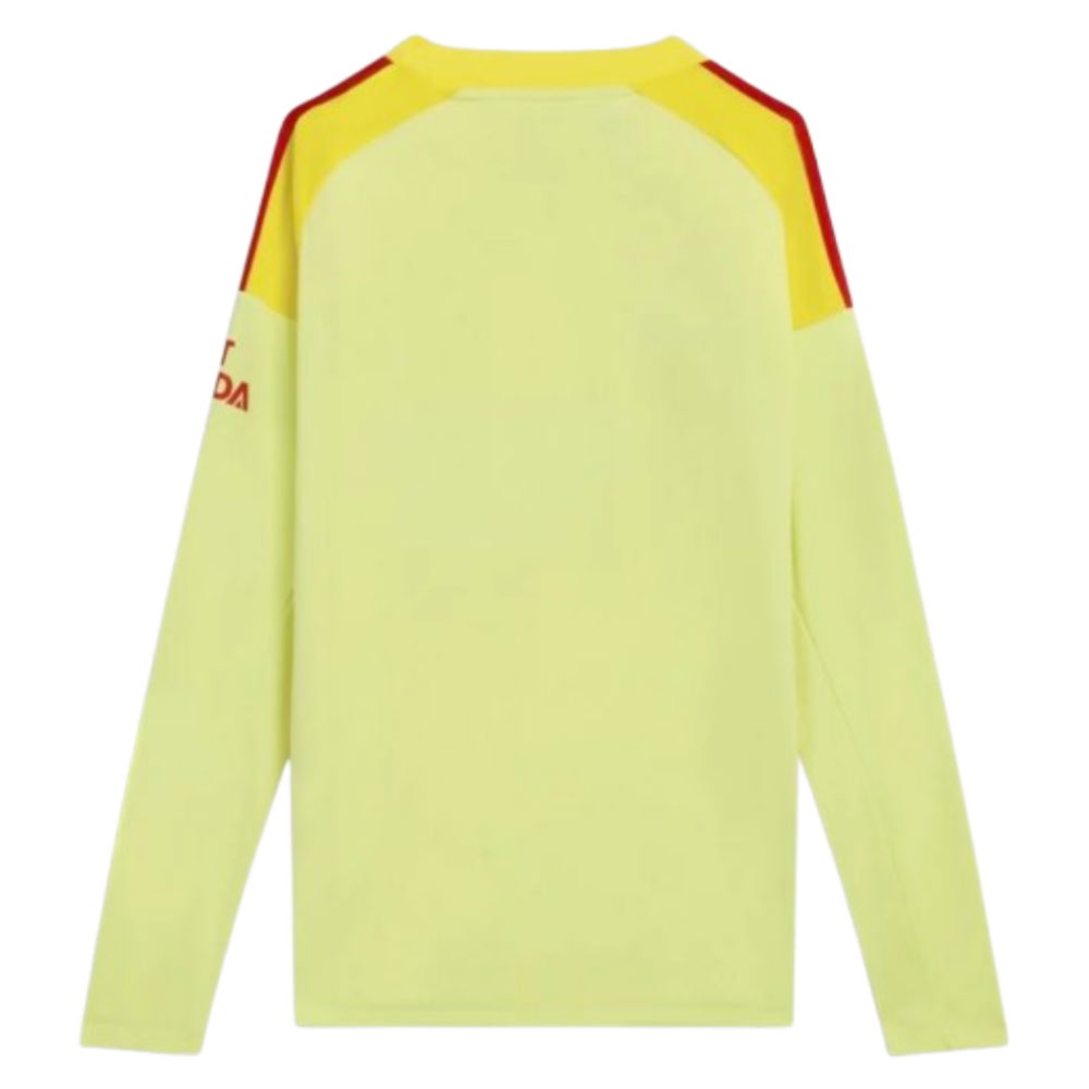 2025-2026 Arsenal Home Goalkeeper Shirt (Yellow) - Kids