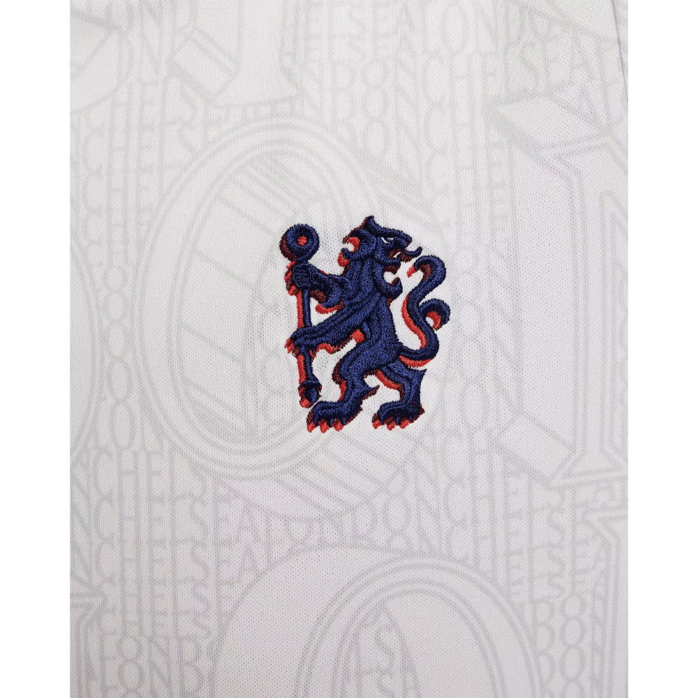 2025-2026 Chelsea Pre-Match Shirt (White) - Kids (Gusto 27)