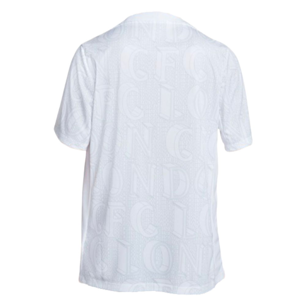 2025-2026 Chelsea Academy Pro Pre-Match Football Top (White) (Chalobah 23)