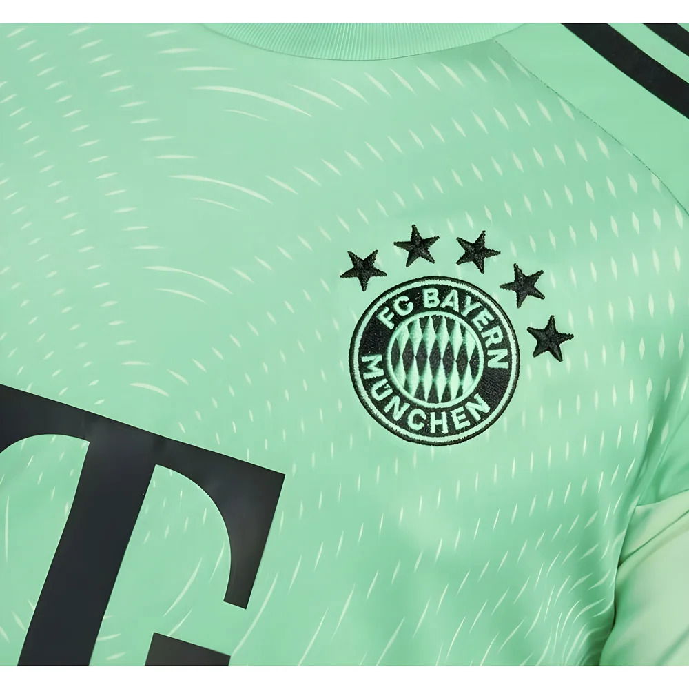 2025-2026 Bayern Munich Home Goalkeeper Shirt (Glory Mint) - Kids