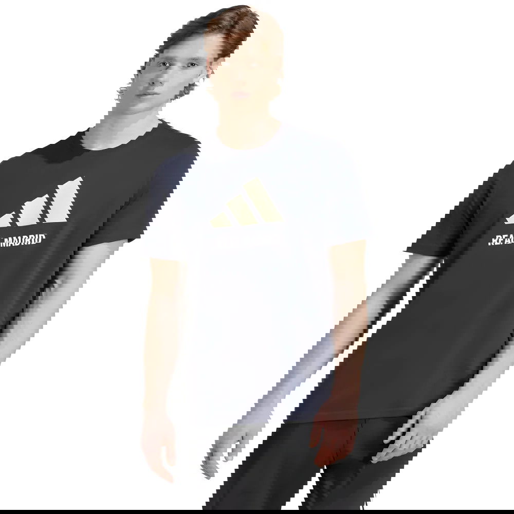 2025-2026 Real Madrid Seasonal Graphic Tee (Legend Ink) (Ronaldo 9)