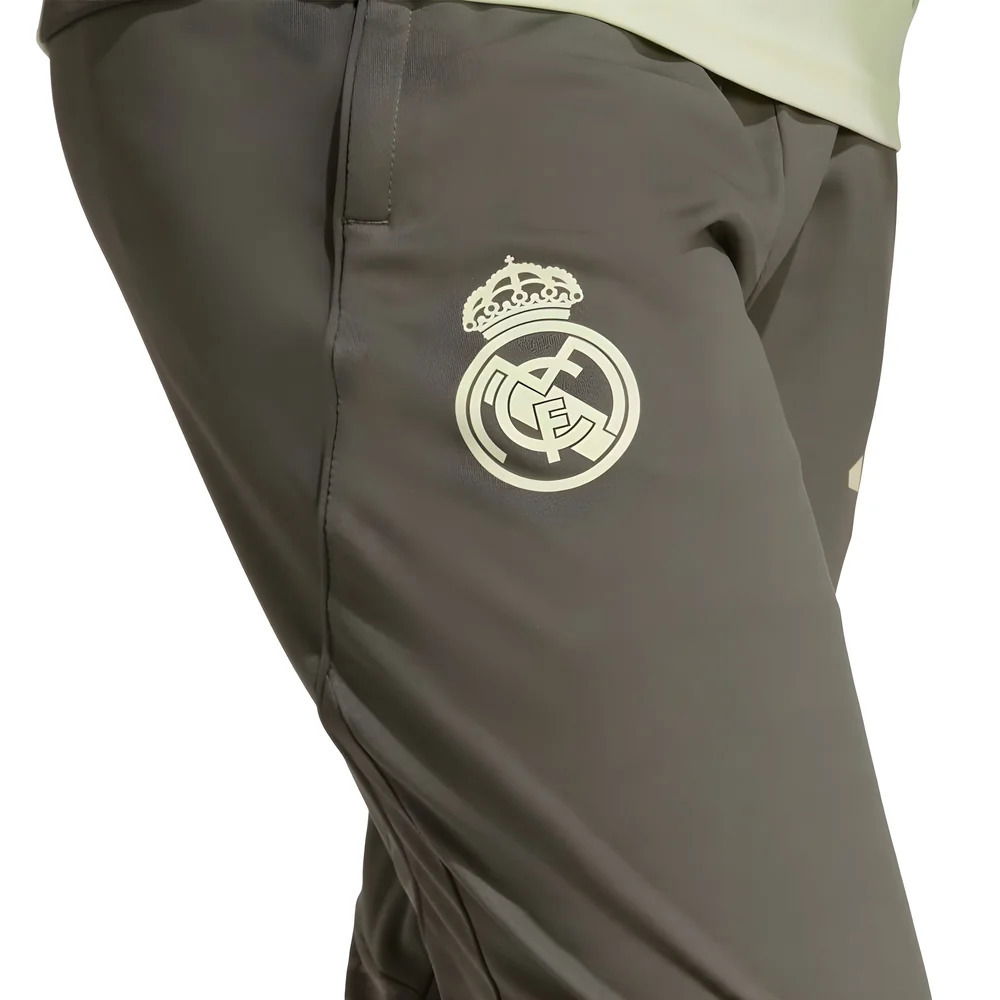 2025-2026 Real Madrid Training Track Pants (Utility Grey) - Kids