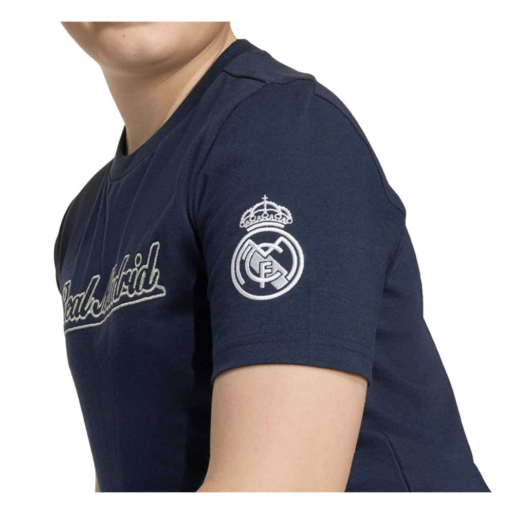 2025-2026 Real Madrid US Tee (Legend Ink) - Navy