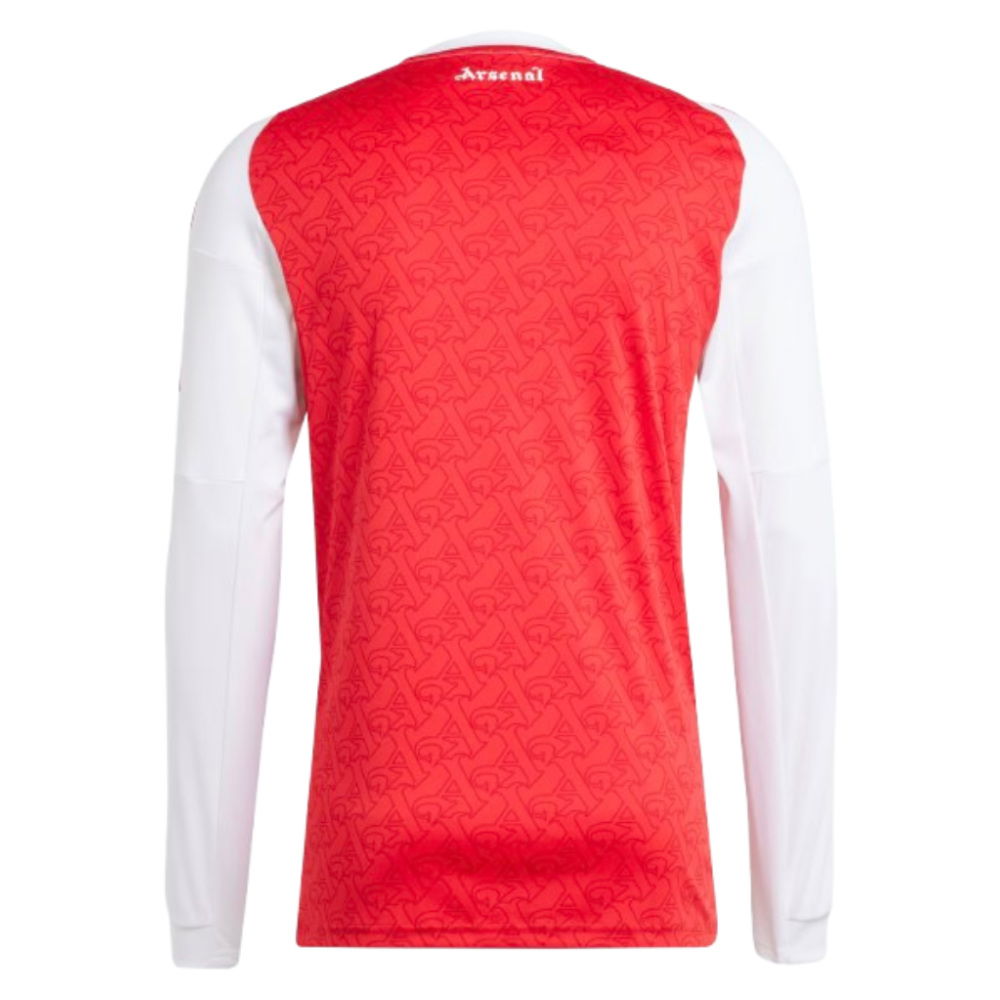 2025-2026 Arsenal Long Sleeve Home Shirt