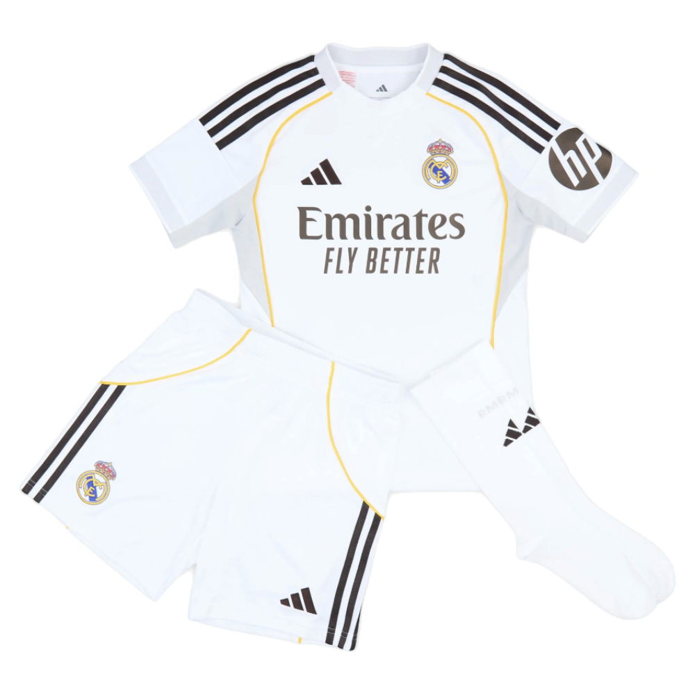 2025-2026 Real Madrid Home Youth Kit (Carvajal 2)
