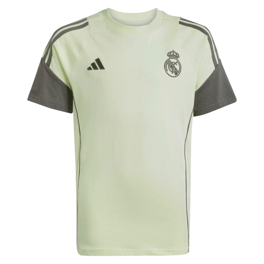 2025-2026 Real Madrid Training Tee (Almost Lime) - Kids (Carvajal 2)