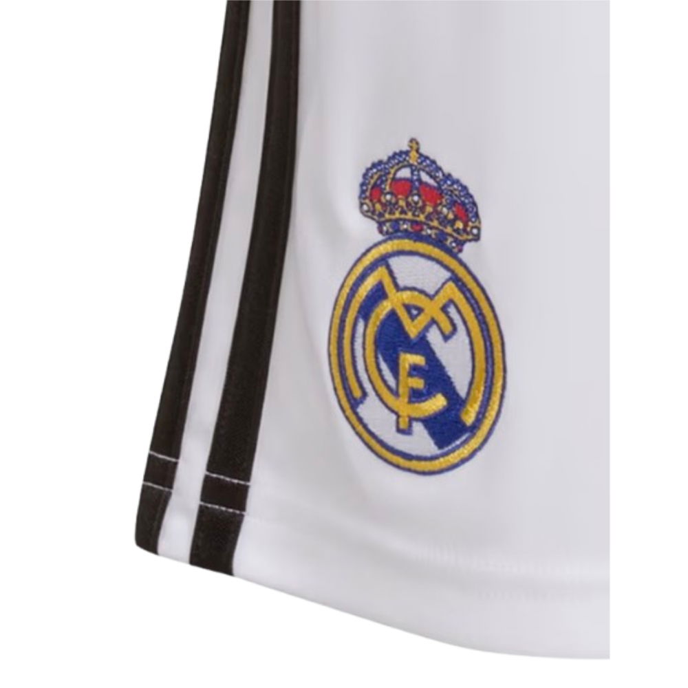2025-2026 Real Madrid Home Shorts (White)