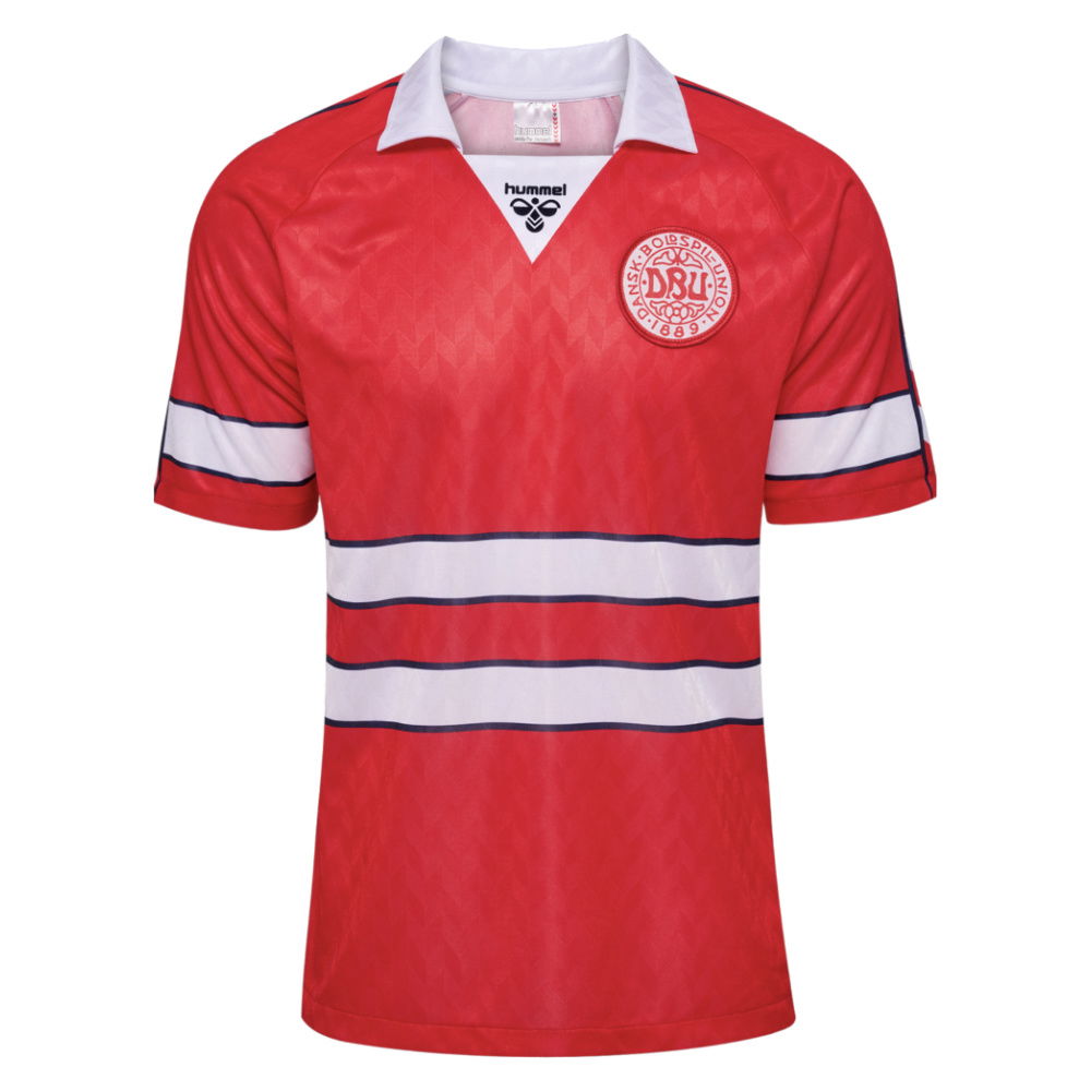 1988 Denmark Home Retro Shirt (Elkjaer 10)