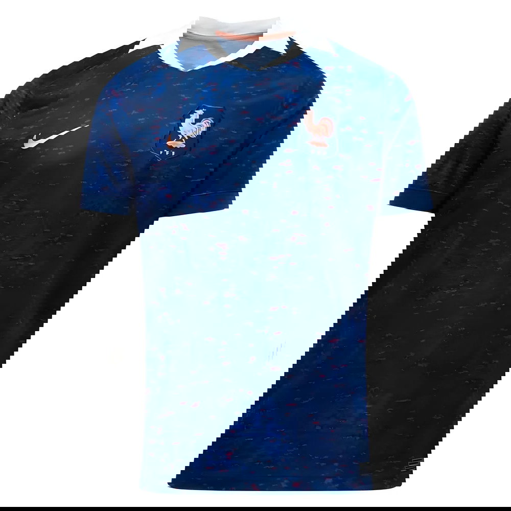 2025 France Womens Team Home Shirt (Kids) (Karchaoui 7)