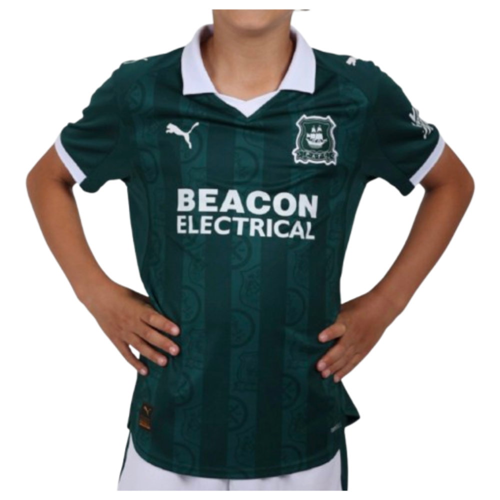 2025-2026 Plymouth Argyle Home Shirt (Kids) (Mumba 2)