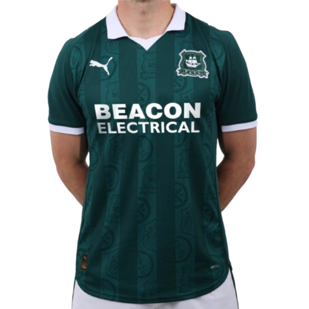 2025-2026 Plymouth Argyle Home Shirt (Your Name)