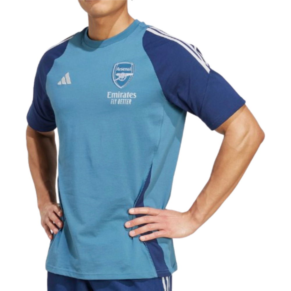 2025-2026 Arsenal Training Tee (Blanch Blue) (Wright 8)